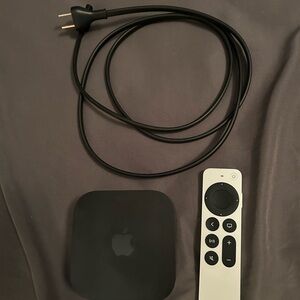 Apple TV 4K 64GB Streaming Device(3rd generation) WIFI(Black)